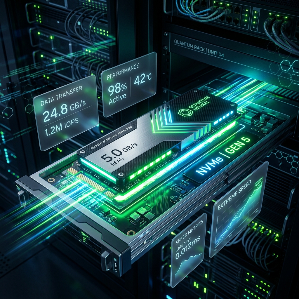 NVMe SSD Altyapısı